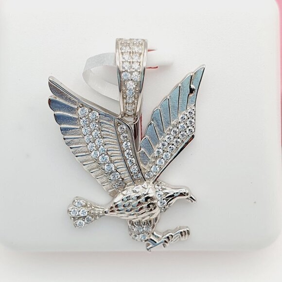 - 925 Sterling Silver Cubic Zirconia Pendant, U19254500 - Picture 1 of 11